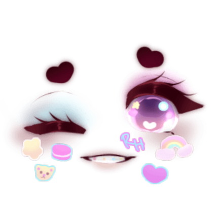 Kawaii Stickers | Face Roblox decal