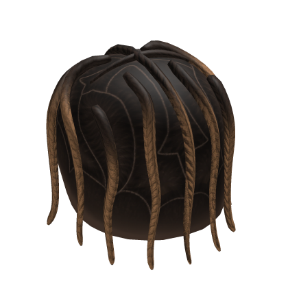 Brown n Blonde Gothic Cross Parted Braids Roblox item