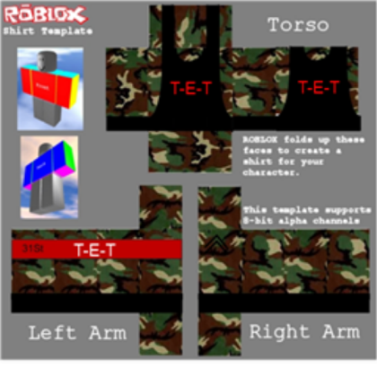 T-E-T Shirt... Roblox decal
