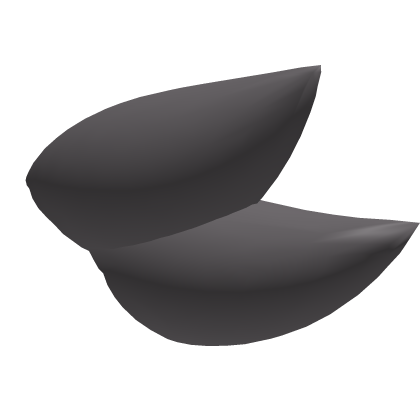 Dark Grey Hair Tuft