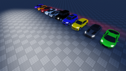 Car Pack (10 Driveable Cars) preview 5