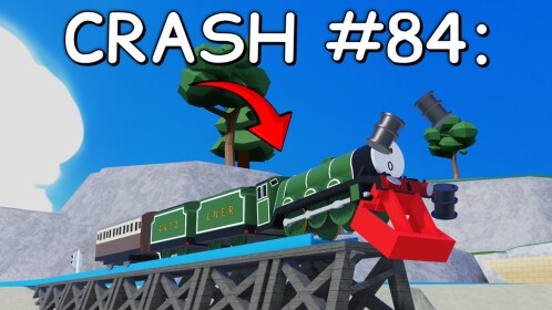 Toy Train Crash Simulator