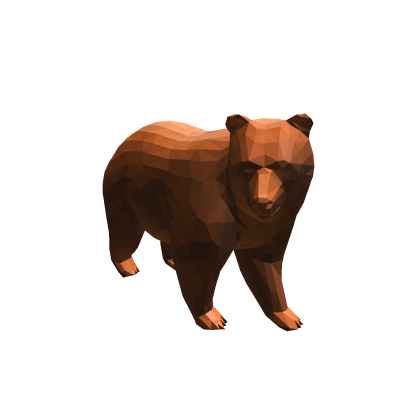 Bear (Low Poly)