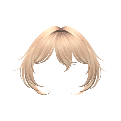 Cute Anime Bangs in Blonde Roblox item