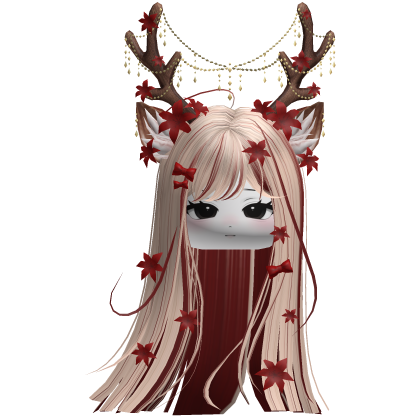 Ethereal Christmas Fairy Fawn Hair w/ Antlers