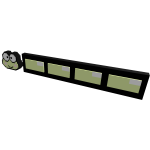 Cute kawaii frog life bar
