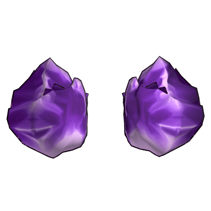 Purple Anime Cursed Aura Hands [ Animated ]