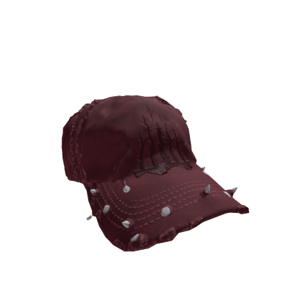 Washed Burgundy Shard Crown Cap