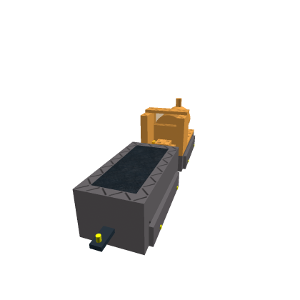 Narrow Guage Steam Loco and Coal Car