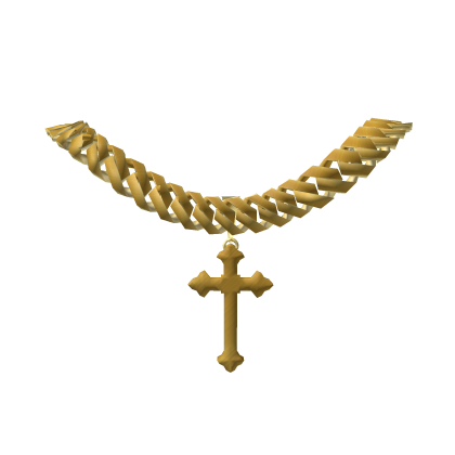 Gold Cross Chain