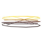 Multi Stacked Gold Ombre Halo