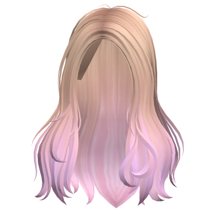 Messy Long Oceanic Wavy Hair (Cotton Candy)