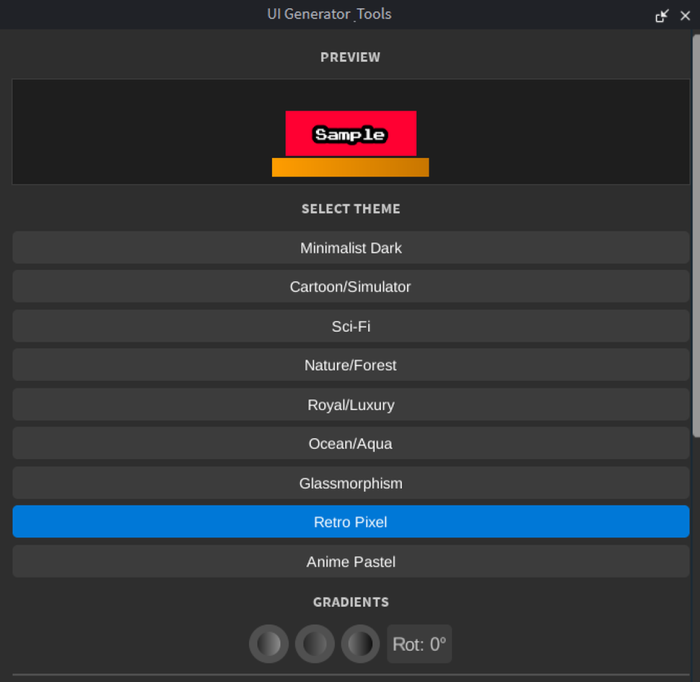UI Master Designer preview 1