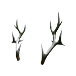 [ pbr ] Snow Coated Pine Antlers [ v2 ]