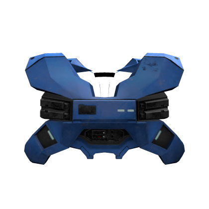 Augmented Solider's "Sunder" Blue Chestplate