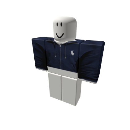 Blue Polo Zipup (F) thumbnail