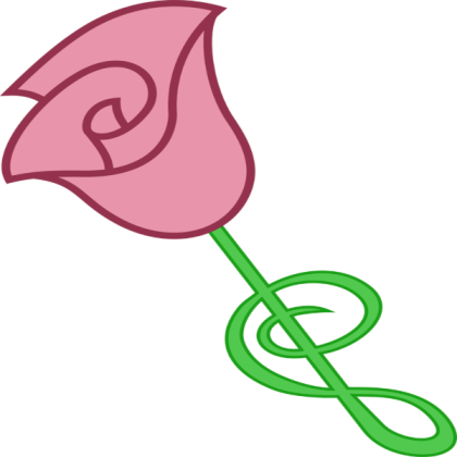 Music rose cutie mark Roblox decal