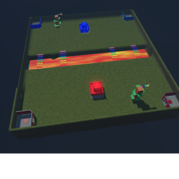 CAPTURE THE FLAG (Red Vs. Blue)