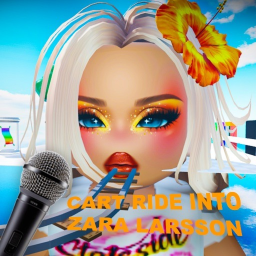 Cart Ride into Zara Larsson