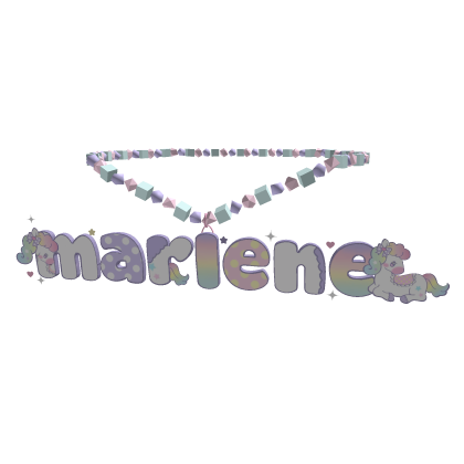 ♡﹕marlene unicorn  Roblox item