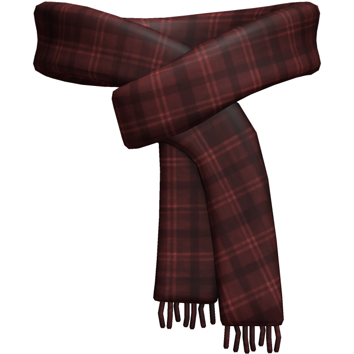 Red Winter Scarf