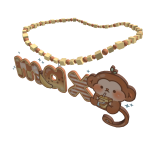 Monkey max necklace