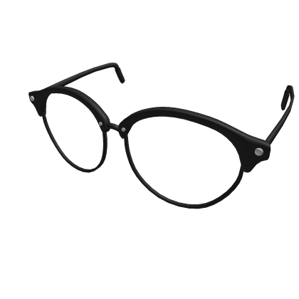 Black Vintage Glasses Roblox item