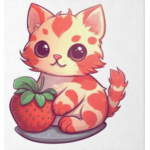 Strawberry kitty for EVA