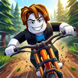 Sepeda Downhill 🚲 Bike Race icon