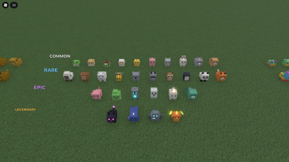 Menagerie - 30 Voxel Pet Pack + Golden/Rainbow preview 3
