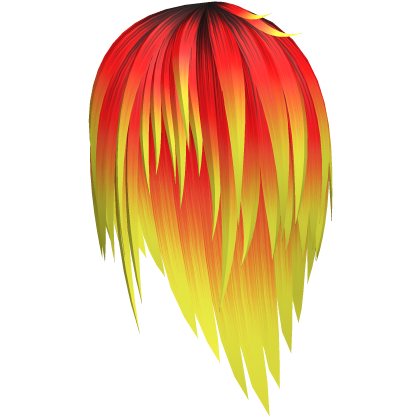 Fiery Vkei Unkept Hair 23 Roblox item