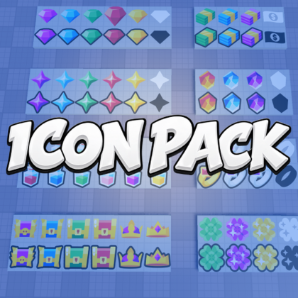 Ultimate Game UI Icon Pack - 1200+ Icons preview 1