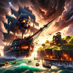 POV. pirates are invading your island