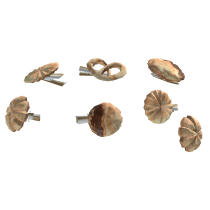  Biscuit choco Hair Clips ୨୧ Roblox item