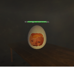 sad egg baby terror