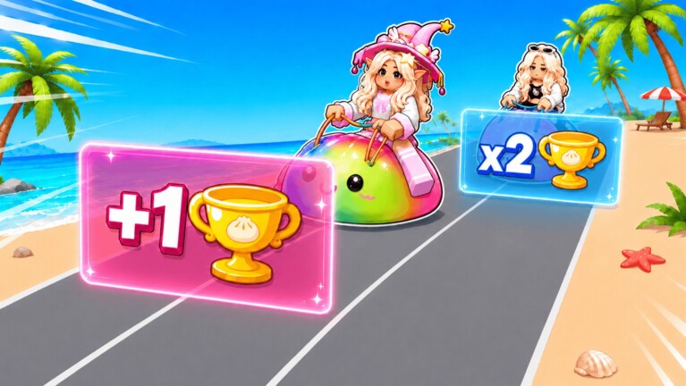 Dumpling Squishy Race — official Roblox game image