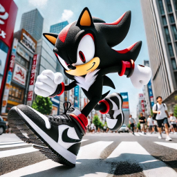 A Weird Shadow The Hedgehog Game