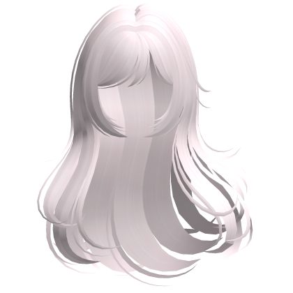 ♡ long windy flowy anime hair in pink Roblox item