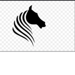 Mustang horse stables and farm group