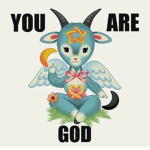 Blue Baphomet Clothing