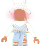 Froggy me doing giveaway