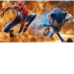 Sonically and spidermanly