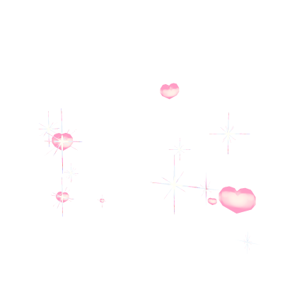 Pink Glow Lovely Shoujo Anime Heart Sparkle Aura