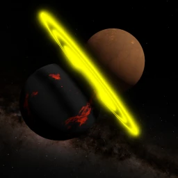 Worlds in their final moments icon