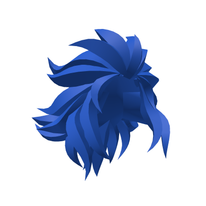 Blue Blocky Mane