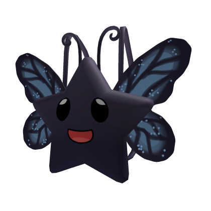 Cute Blue Butterfly Star Backpack