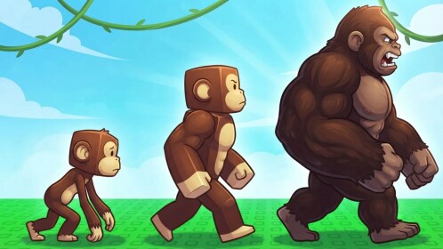 🐵 +1 Maymun Evrimi