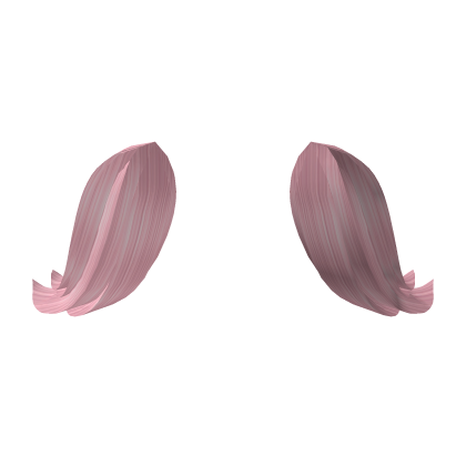 Lowered Hair Ear Tufts (Pink)