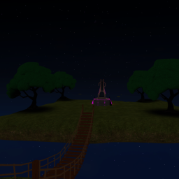 The shrine of trees