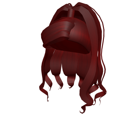 Ponytail Hair Red Roblox item